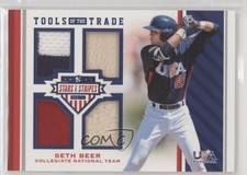 2017 USA Baseball Stars & Stripes Tools of the Trade Prime /25 Seth Beer #2 0i76