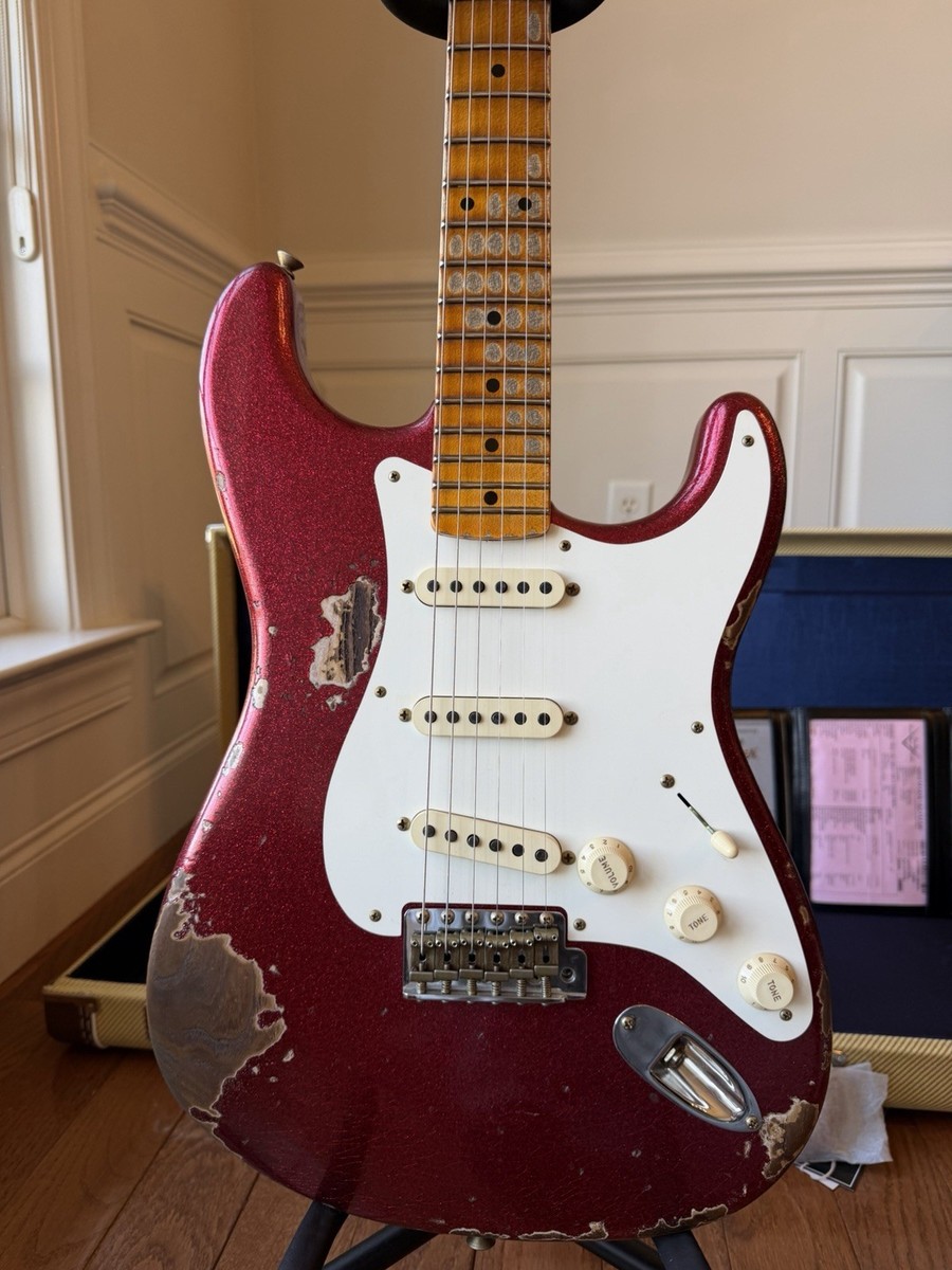 2026 Fender Custom Shop '57 Stratocaster SR25 Heavy Relic - Red