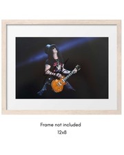 Saul Hudson Hand Signed Guns N Roses SLASH Photo 12x8 - Verified COA + PSA CARD