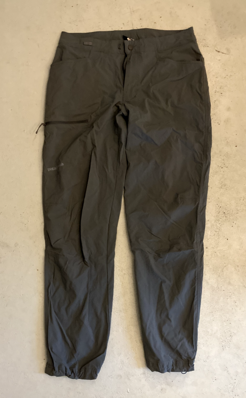 Patagonia RPS Rock Pants Mens 32in Plume Grey, synthetic climbing/hiking