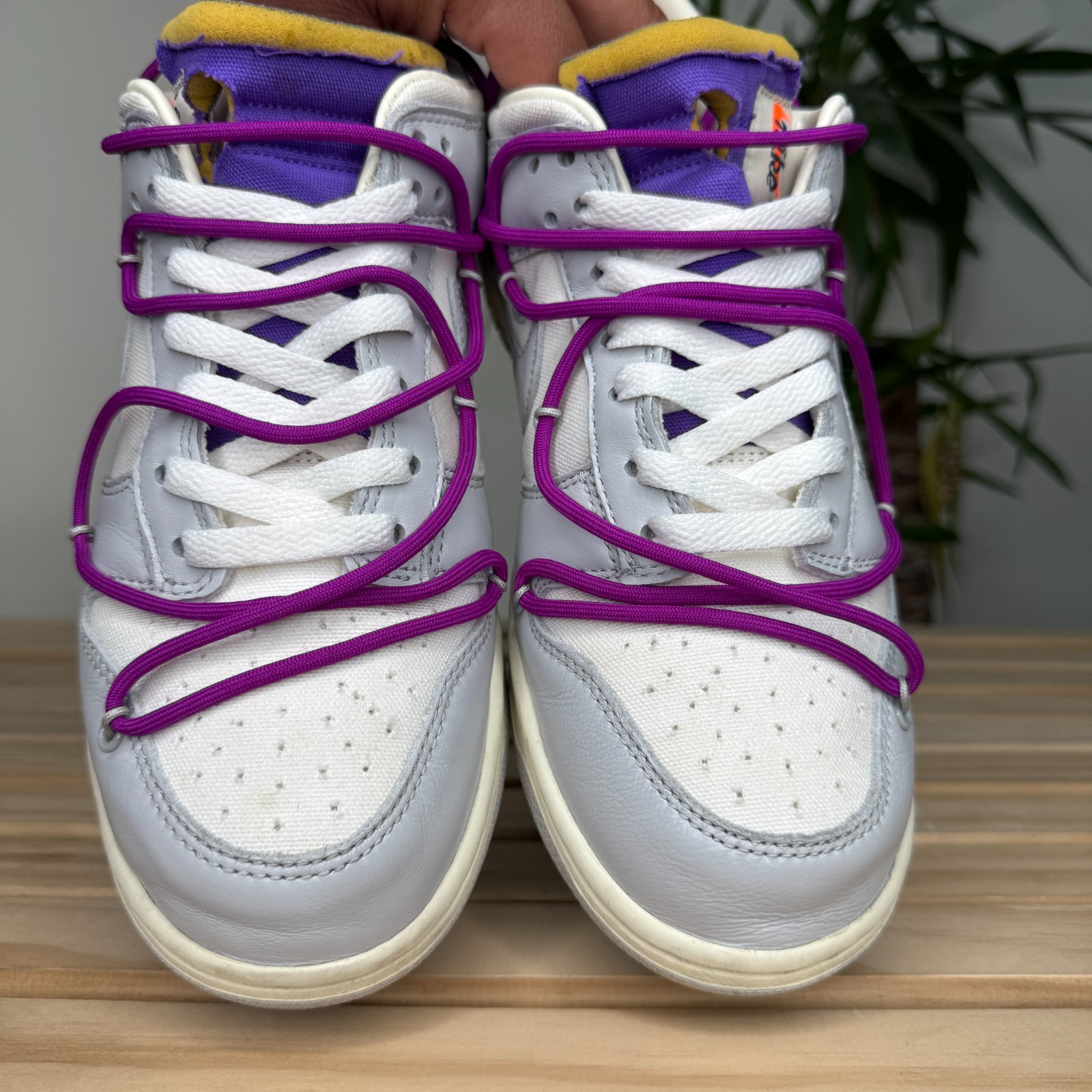 OFF WHITE X NIKE Taglia 9 Nike Off White x Dunk Low Lotto 28 di 50