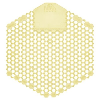 Fresh Products Wave 3D Urinal Deodorizer, Citrus Scent, Yellow, 10/Box