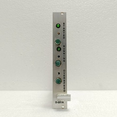 Elmatik D-201A / D201B Industrial Control Card PCB Module Used