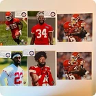 Kansas City Chiefs Autographed Photo Lot (6) McCluster Fuller Hyde PA COA