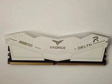 T-Force 16GB DELTA RGB DDR5 DESKTOP MEMORY WHITE CL40