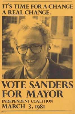 Bernie Sanders For Mayor 1981 Its Time For A Change A Real Change Campaign Polit