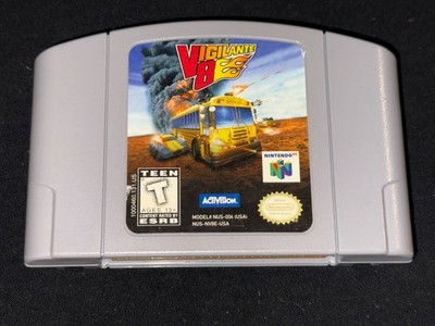 Vigilante 8 (Nintendo 64, 1999) Cleaned / Tested / Authentic N64