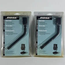 1 Pair - BOSE Accoustimass Speaker System Table Stands, Black (UTS-20B) NEW