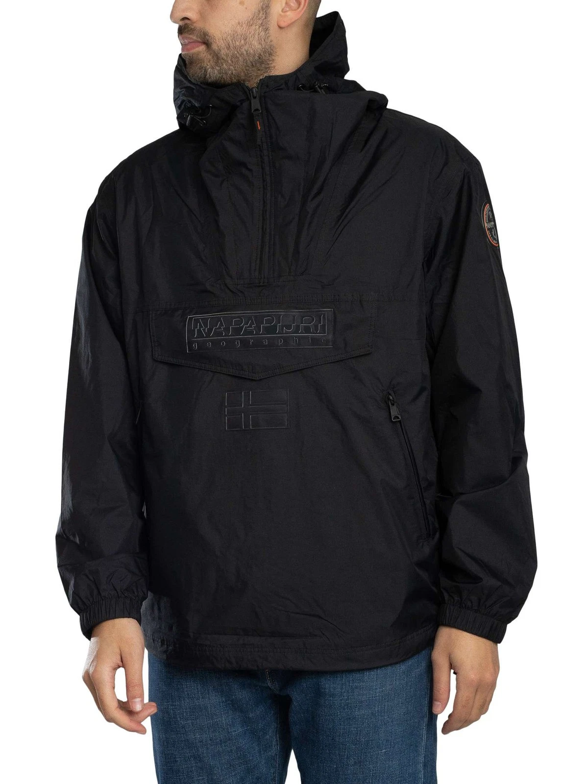 Napapijri Men's Rainforest Next Jacket, Black