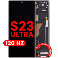 OLED Assembly W/Frame For Galaxy S23 Ultra US International 120Hz