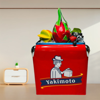 Yakimoto 14Qt Home Daily Use Small Cooler Box,Passive insulation,Easy Clean