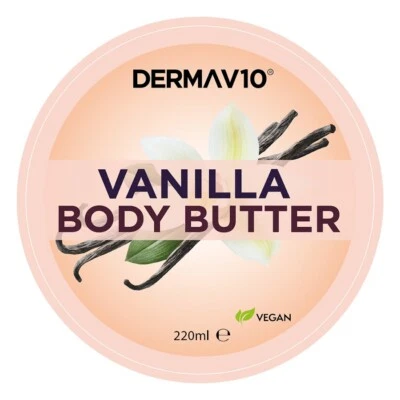 DERMA V10 DERMAV10 VANILLA BODY BUTTER 220ML