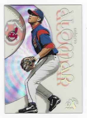 1999 Skybox E-X Century Roberto Alomar Cleveland Indians Acetate #62 HOF