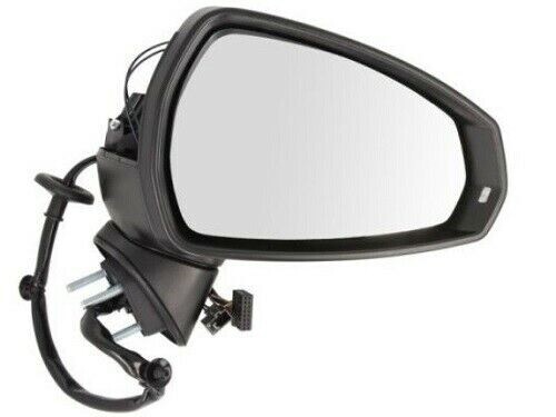 Glace De Rétroviseur Extérieur Droit Convexe Pour AUDI A3 S3 8P (2010-2013) | Verre à Coller | Argent