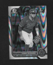 2022 Bowman Draft Sonny DiChiara BDC-16 Black & White RayWave Refractor