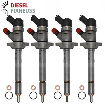 4x INJECTOR 0445110239 Citroen Fiat Ford Peugeot RM3M5Q 9F593 HDI 0986435122
