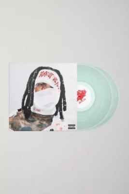 Lil Durk Almost Healed 2 x LP SEA GLASS CLEAR Color VINYL Sealed New