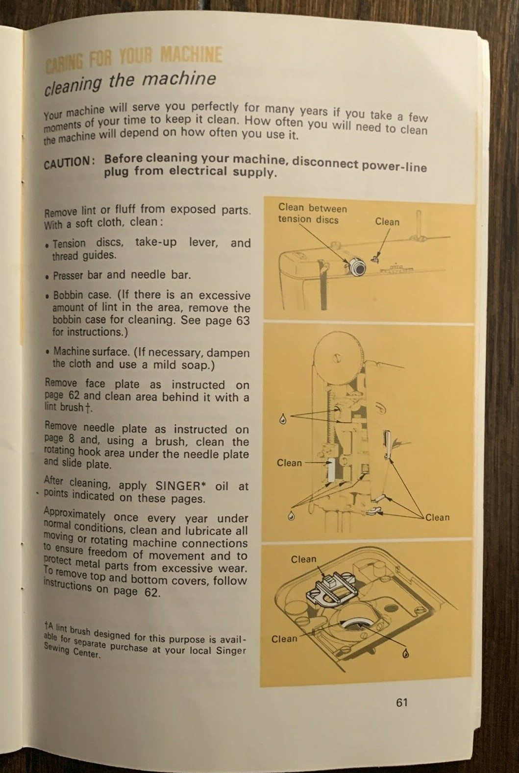 Singer Stylist 534 ZigZag Freearm Sewing Machine Original Owner's