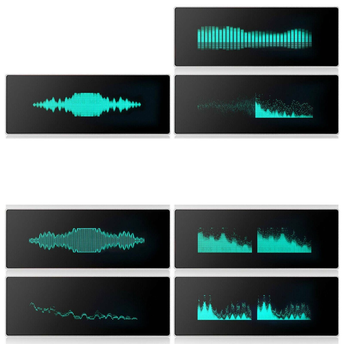 Vfd2515 Orologio Con Spettro Musicale, Display, Controllo Vocale Indicatore Di Livello Analizzatore~p139182709 - Foto 11