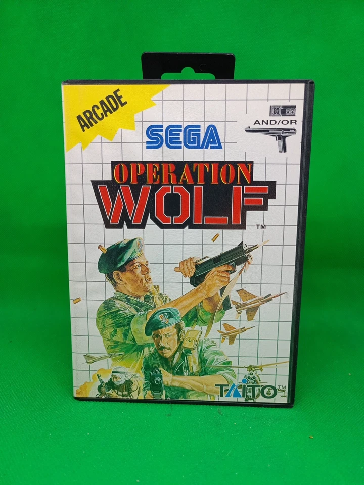 Sega Master System - Taito - Operation Wolf - New - Image 4 of 4