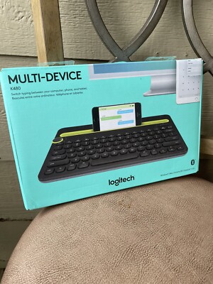 Logitech - K480 Bluetooth Multidevice Keyboard - Black