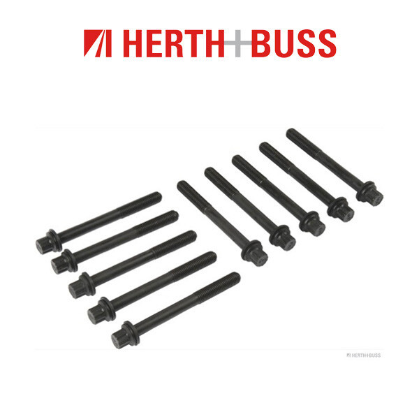 10X Herth+Buss Jakoparts Zylinderkopfschrauben FüR KIA RIO (Dc) 1.3 75 / 82 PS-image