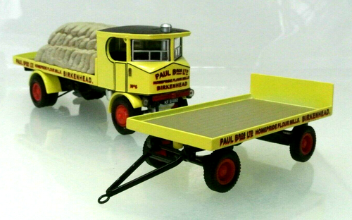 Corgi 80002 Sentinel Platform Wagon Trailer & Sacks - Paul Bros Ltd Homepride - Picture 8 of 13