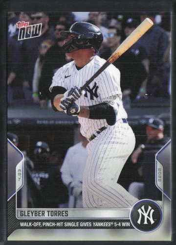 2022 Topps Now 84 Gleyber Torres