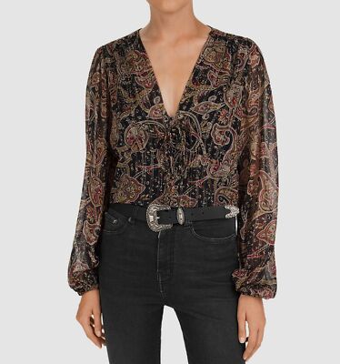 Chemisier The Kooples - Taille M/38 - Multicouleur Coton - Occasion Très Bon état