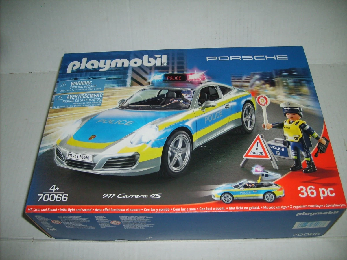 PLAYMOBIL LOT #70066 Porsche 911 Police Lot 6876 9365 6877 5369 NEW SEALED  US