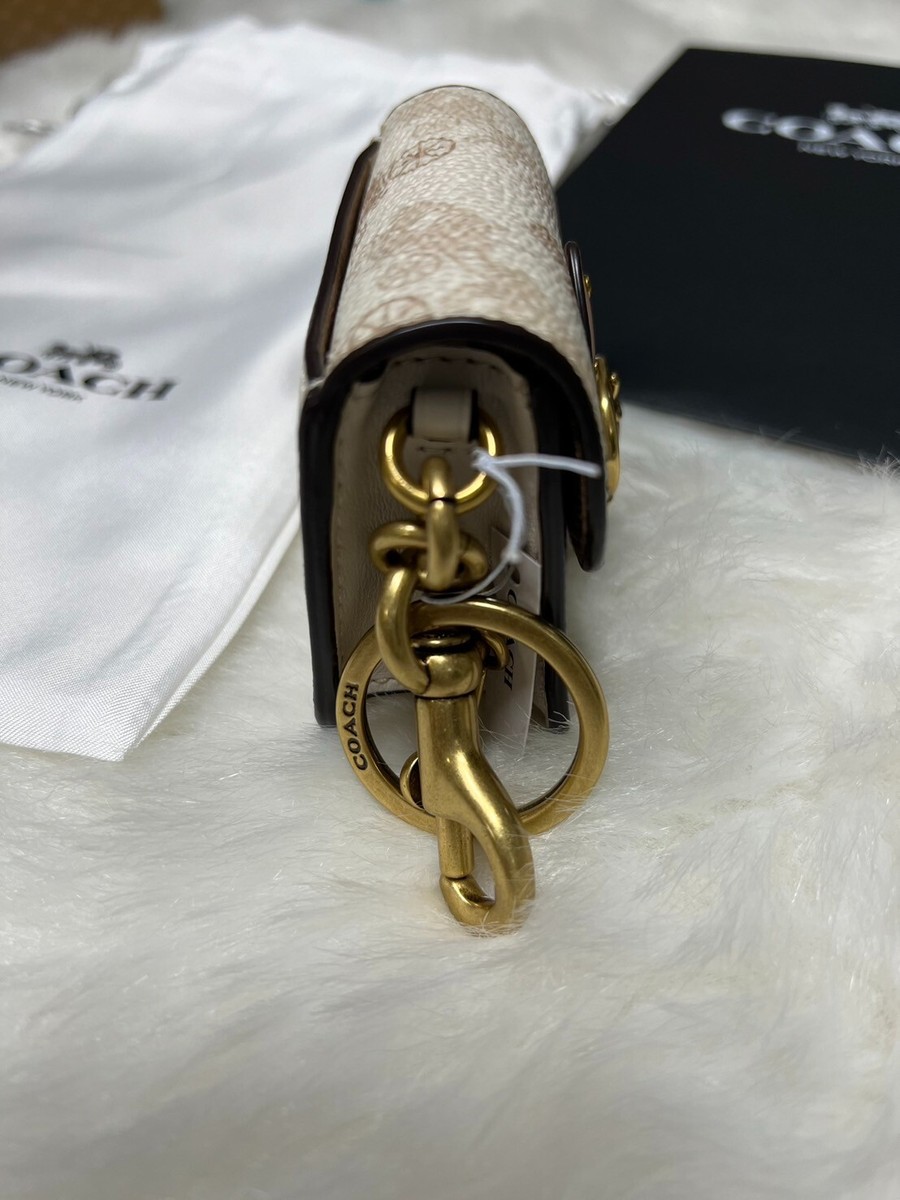 coach ミニバッグチャーム COACH® Outlet | Mini Rowan Bag Charm In Signature Denim