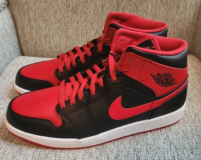 Nike Air Jordan 1 Mid Alternate Bred | eBay Nike Air Jordan 1 Mid Alternate Bred | eBay