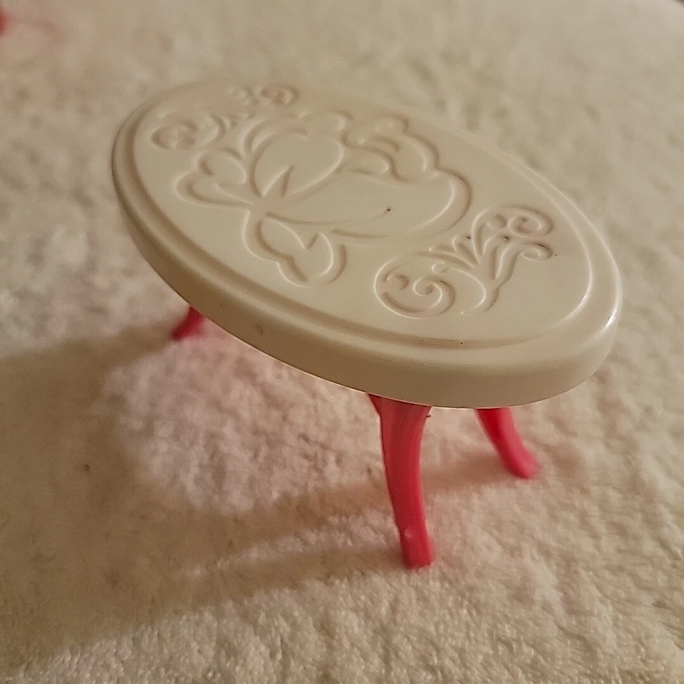 Mesa de centro de repuesto para casa de muñecas Barbie Dream Townhouse 2008 Mattel Foto 4 de 4