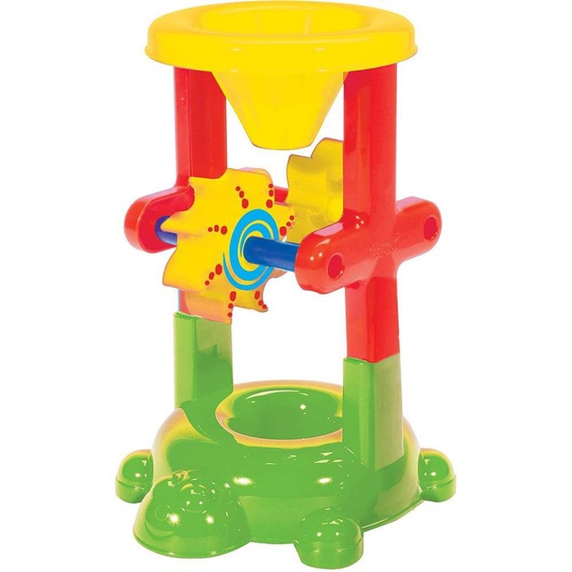 Gowi Sand & Wassermühle Schildkröte 14 cm Durchmesser Strand Sandkasten Gowi Sand & Wassermühle Schildkröte 14 cm Durchmesser Strand Sandkasten