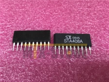 5PCS STA408A New TRANS 4PNP DARL 120V 4A 10-SIP #E7