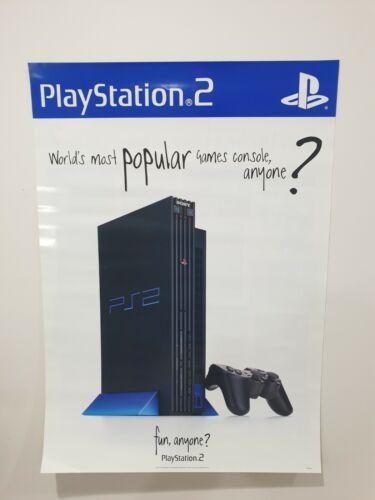 PS2 Promo Poster 59x42cm PlayStation 2 Games 2002 JAK II Console GTA