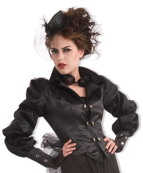 Steampunk Victoriano Dama Adulto Disfraz Explorador Retro Look Elegante Falda Ropa Foto 4 de 4