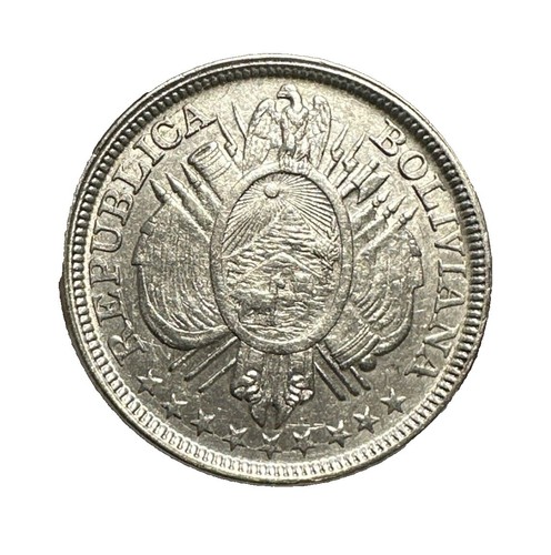 1838 PTS LM Bolivia Silver 8 Soles | eBay