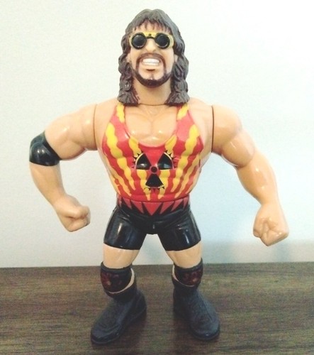 WWF Hasbro Adam Bomb Series 11 Green Card Figure...