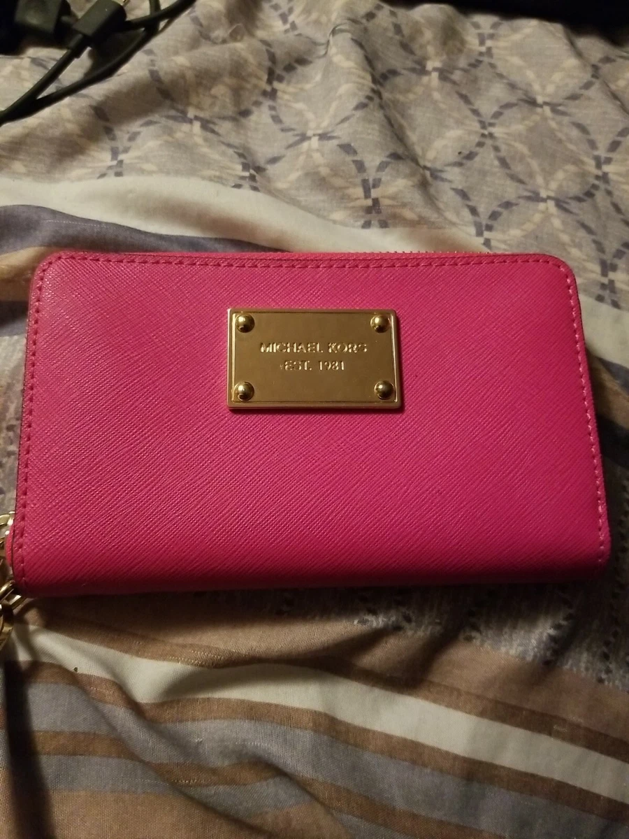 michael kors wallet women used