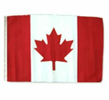 12x18 12"x18" Canada Canadian Sleeve Flag Boat Car Garden Premium 100D