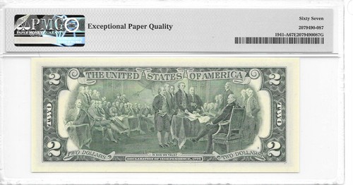 2017A Boston $2 FRN (AA Block) PMG 67 Superb EPQ Gem Uncirculated - Picture 6 of 24