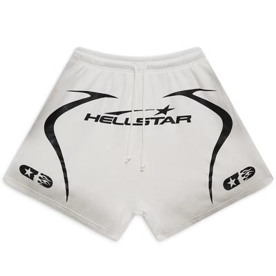 Hellstar Studios Shorts 二つ Hellstar Studios Warm Up Shorts White | eBay