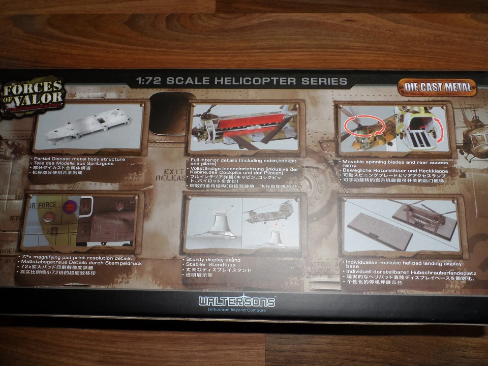 Forces of Valor 1/72 Scale 821005C-2 - RCAF Boeing Chinook CH-147F - Bild 4 von 4