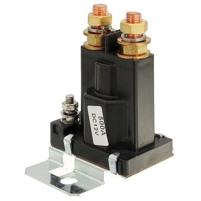 Dual Battery Isolator Relay Start on/Off 4 Pin 500A 12V for Car Power Switch