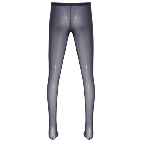 Mens Pantyhose Nylon Tights Skinny Bodystocking See Through Gay Pouch Clubwear - Bild 40 von 122