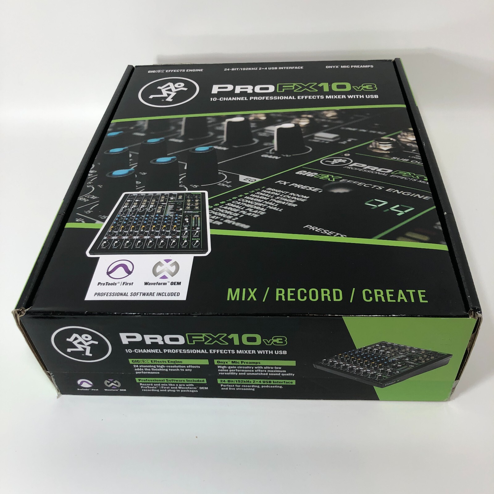 Mackie Pro FX 10v3 10 - Channel Professional Effects with USB Pre-Owned