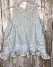Vintage Tiny Tots Baby Toddler Girls Sleeveless Dress No Size