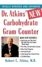 Dr. Atkins' New Carbohydrate Gram Counter - Paperback - GOOD