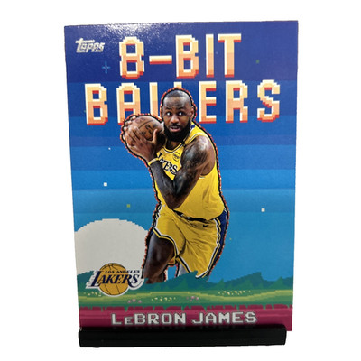2025-26 Topps - 8-Bit Ballers LeBron James #8B-19